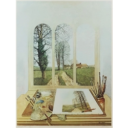 After Neil Simone (British 1947-): 'Transformation' and 'Tree Route', pair limited edition colour prints signed, titled and numbered in pencil 57cm x 43cm (2)