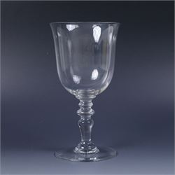 Set of eight Baccarat wine glasses, H18cm