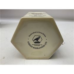 Gordon Highlander Single Malt Scotch whisky, 1l 43% vol, in ceramic decanter and original lined presentation box together with another similar box