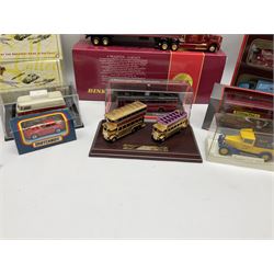 Matchbox Collectibles - Special Edition Millenium Tractor Trailer and seven other vehicles Nos.YPC01-M to YPC06-M and YY052/B-M; Models of Yesteryear three-vehicle gift set; and various other Matchbox and Corgi die-cast models etc; predominantly boxed