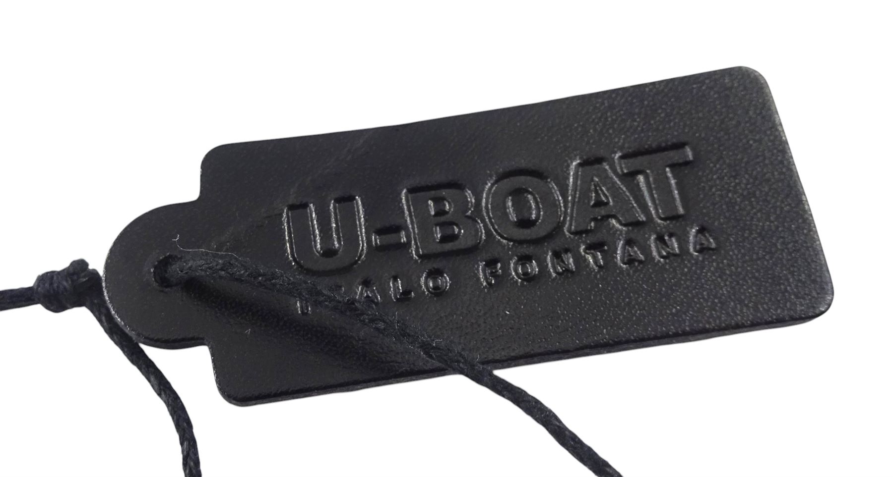 Italo Fontana U-Boat Flightdeck Cas Beige gentleman's stainless steel automatic watch, Ref. 7117, cream dial with Arabic hour markers and three subsidiary dials, on original brown leather strap, boxed with warranty card dated 2014