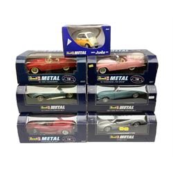 Revell - seven 1:18 scale die-cast models comprising '5 | Toys