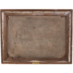 Walter Linsley Meegan (British c1860-1944): Castle Views - possibly St Michaels Mount, two oils on canvas signed 44cm x 60cm (2)