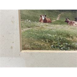 Harold Sutton Palmer (British 1854-1933): 'Richmond Yorkshire from the East', watercolour signed, titled on the mount 17cm x 27cm 
Provenance: with Thomas Agnew & Sons, London, label verso