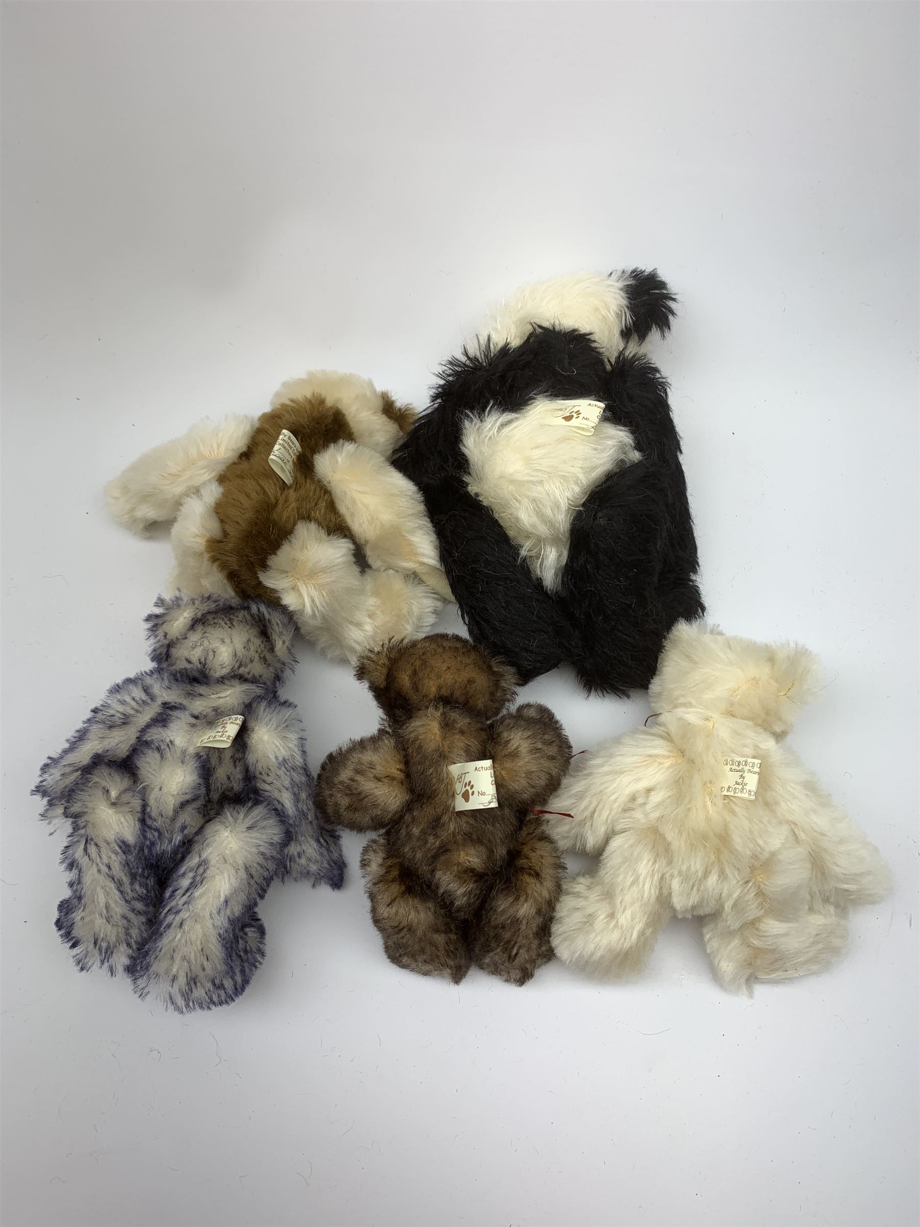 ABJ (Actually Bears by Jackie) limited edition panda teddy bear No.1/5 H10