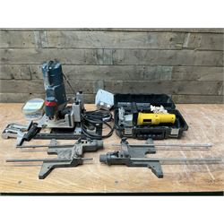 Bosch GOH 1700 ACE router and DeWalt biscuiter  - THIS LOT IS TO BE COLLECTED BY APPOINTMENT FROM DUGGLEBY STORAGE, GREAT HILL, EASTFIELD, SCARBOROUGH, YO11 3TX