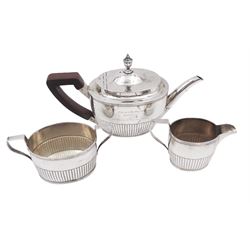 1930s American silver three piece batche
