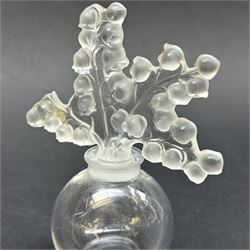 Lalique Clairefontaine perfume bottle, in original box, H12cm 