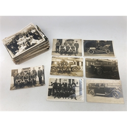  A selection of approximately one hundred and fifty assorted postcards, to include a number of transport and Collierie rescue team examples.  