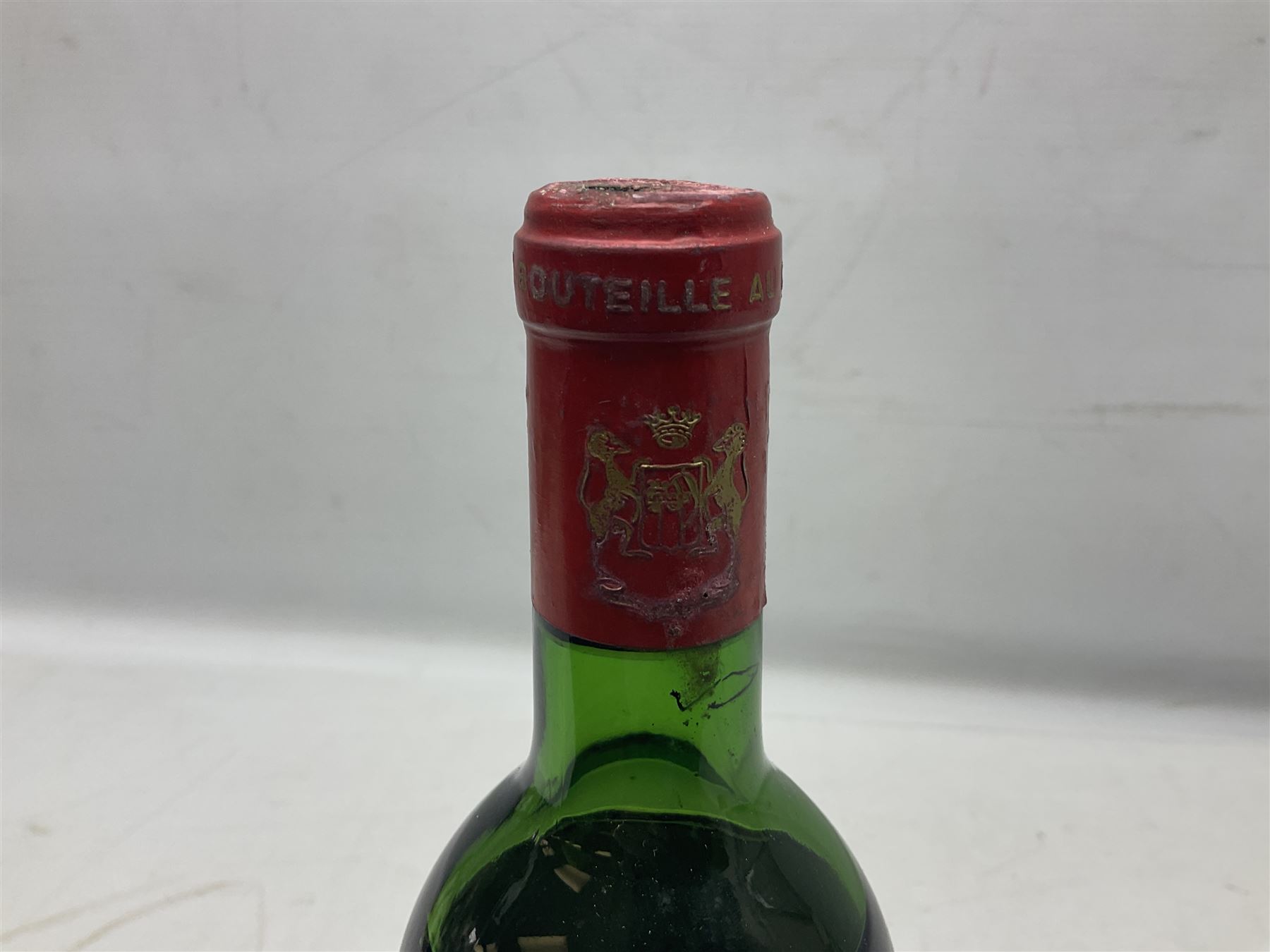 Chateau Mouton Rothschild, 1970, Grand Cru Classe Pauillac, unknown contents and proof 