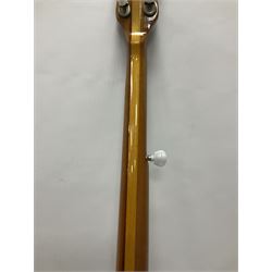 German 5-string contemporary banjo with a soft case 