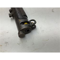 WW1 Lee Enfield SMLE bolt-action rifle, dated 1918, with single barrel band and bayonet fitting L113cm FIREARMS CERTIFICATE REQUIRED OR RFD