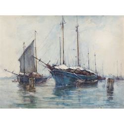 Emily Murray Paterson (Scottish 1855-1934): Clipper Ship, watercolour signed 28cm x 37cm 