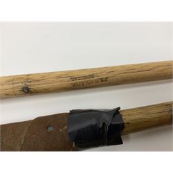 Collection of vintage wooden shaft golf clubs, including J & D Clark,  J Winton, etc (7)