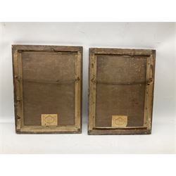 After John Collet (British 1725-1780): 'Spring' and 'Summer', pair mezzotints with hand colouring pub. 1779 and 1800, respectively 36cm x 25cm (2)