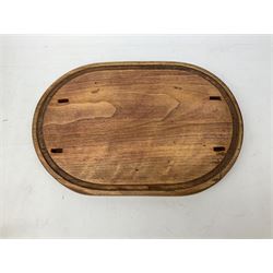 Victorian glass dome on stripped birch base, H48cm 