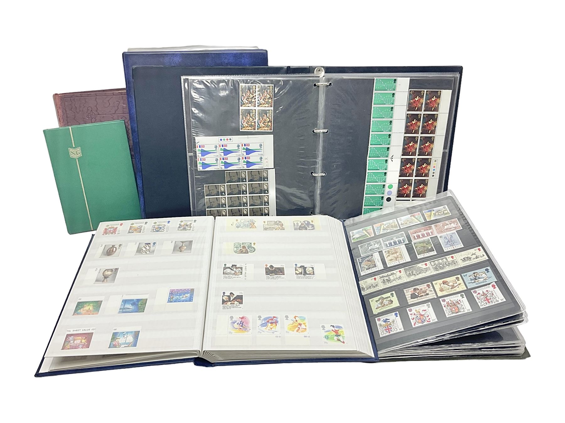 Great British and World stamps, including Australia, Austria, Belgium, Basutoland, Bermuda, Canada, Cape of Good Hope, Cayman Islands, Ceylon, Denmark, Egypt, Falkland Islands etc, Great Britain Queen Elizabeth II pre and post decimal with some mint, housed in various albums, folders and stockbooks