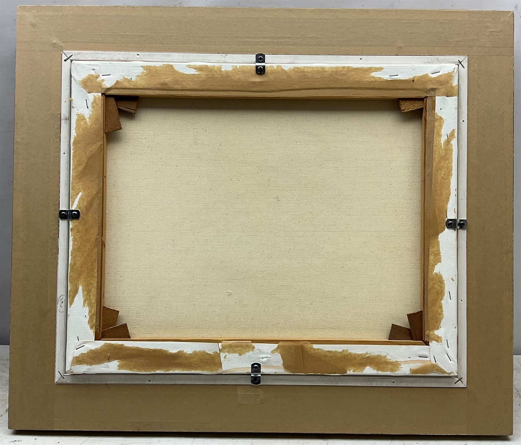 Dianne Elizabeth Flynn (Northern British 1939-): 'Languedoc Spring', acrylic on canvas signed 40cm x 50cm
Notes: Dianne was born in Huddersfield and studied at Huddersfield and Batley Schools of Art before graduating at Manchester in 1973. Painting in Languedoc and Tuscany she became a full time artist in 1976.