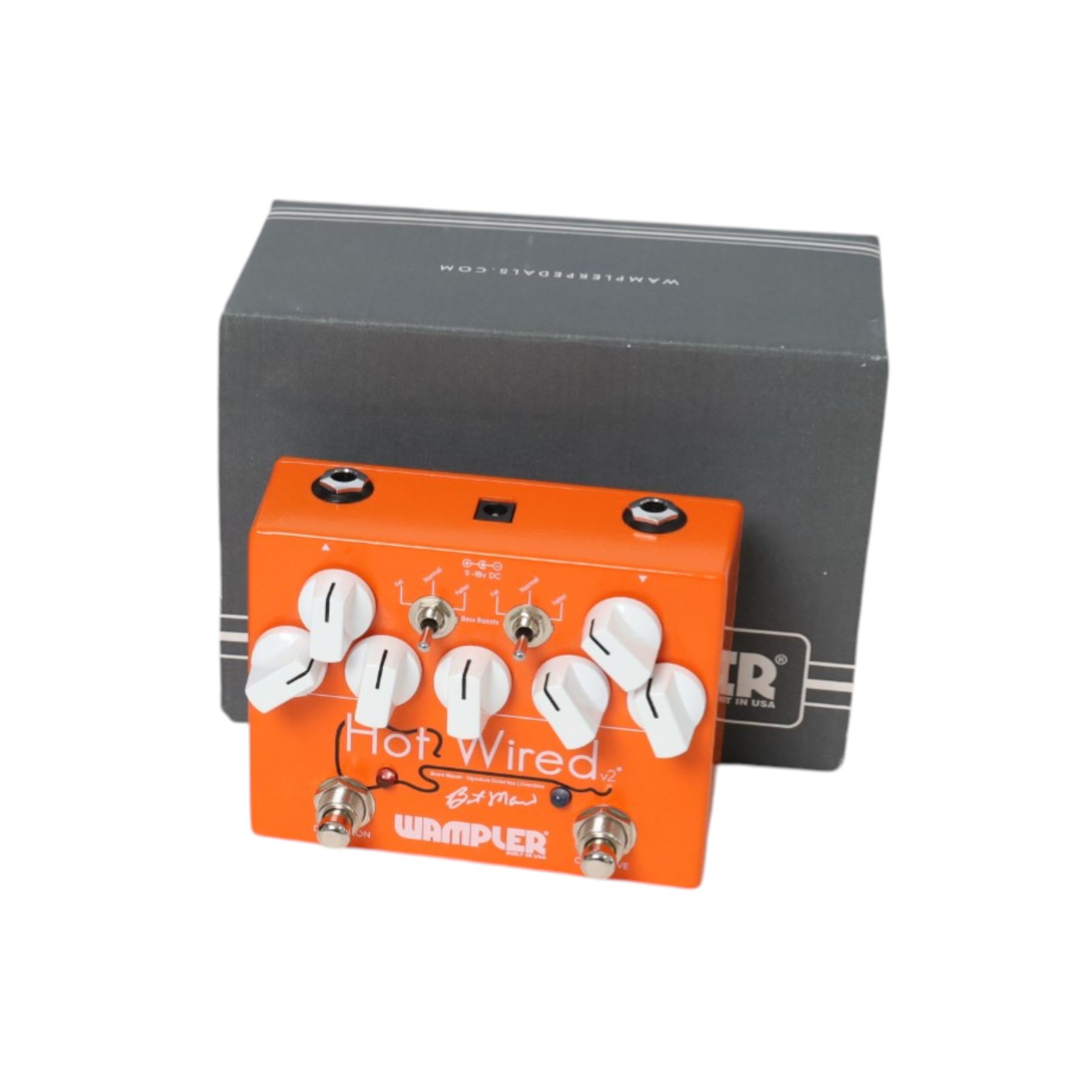 Wampler Hot Wired Brent Mason signature overdrive pedal, boxed