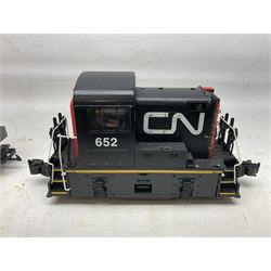 LGB (Lehmann Gross Bahn) G scale, gauge 1 0-4-0  diesel shunter and similar Switcher, both unboxed