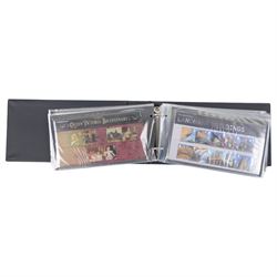 Queen Elizabeth II mint decimal stamps, mostly in presentation packs, face value of usable postage approximately 300 GBP