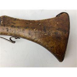 SHOTGUN CERTIFICATE REQUIRED - Modern 20-bore matchlock muzzle loading Civil War type musket, with 92.5cm(36