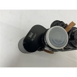 Pair of Regent 10x50 binoculars in case, together with a Storm Lexo Chronograph wristwatch