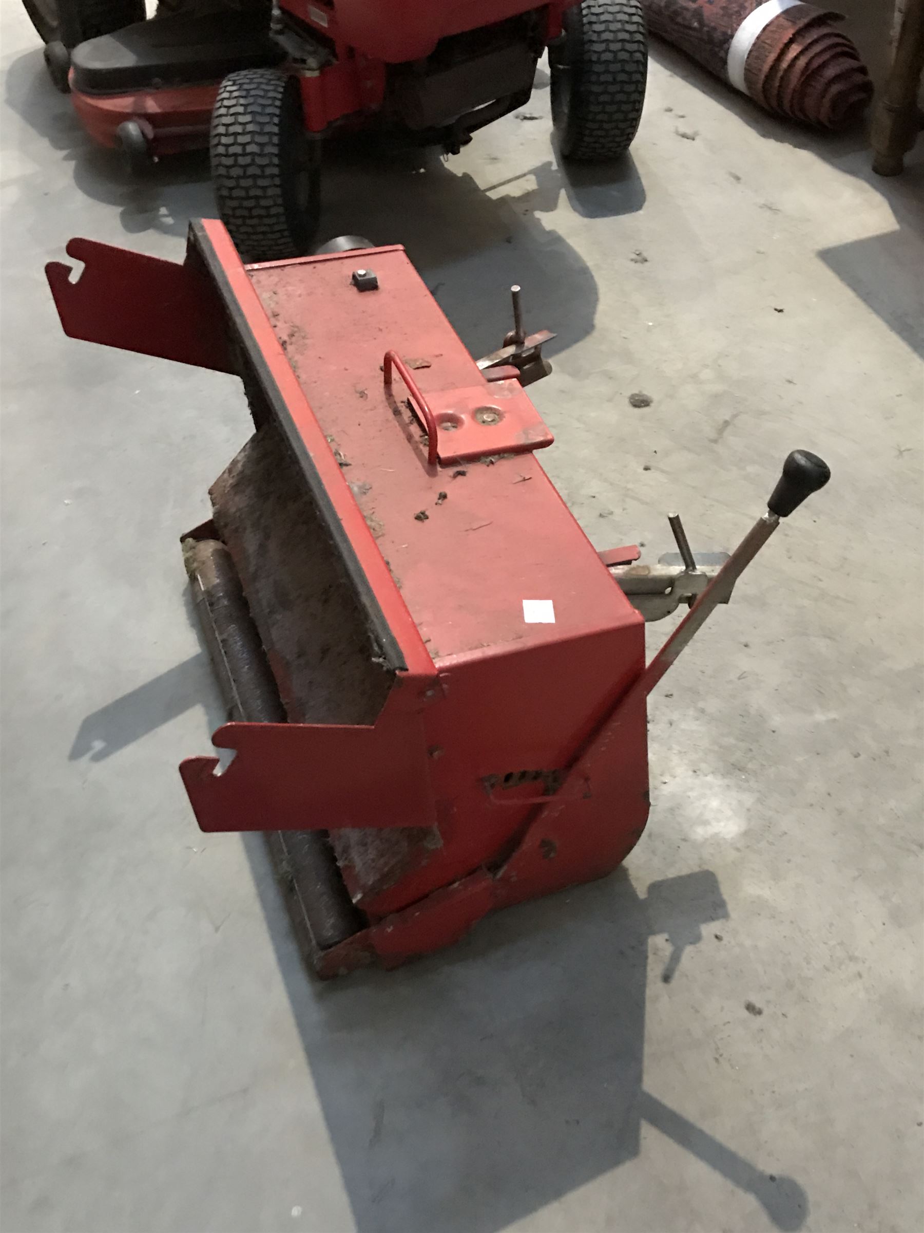 Westwood T1800 sit on mower with grass collector and other ancillaries 