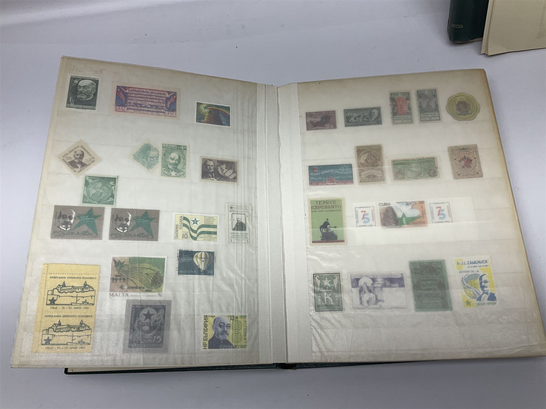 Queen Elizabeth II Great British first day covers with special postmarks and printed addresses, other covers, QEII used postage stamps, Basutoland, Southern Nigeria and other world stamps, housed in various albums, stockbooks, folders and loose, in one box