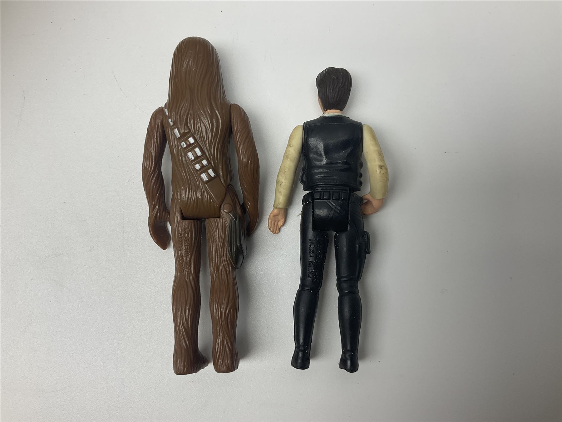 Star Wars - two unboxed vintage Star Wars vehicles comprising Millenium Falcon with 3 3/4