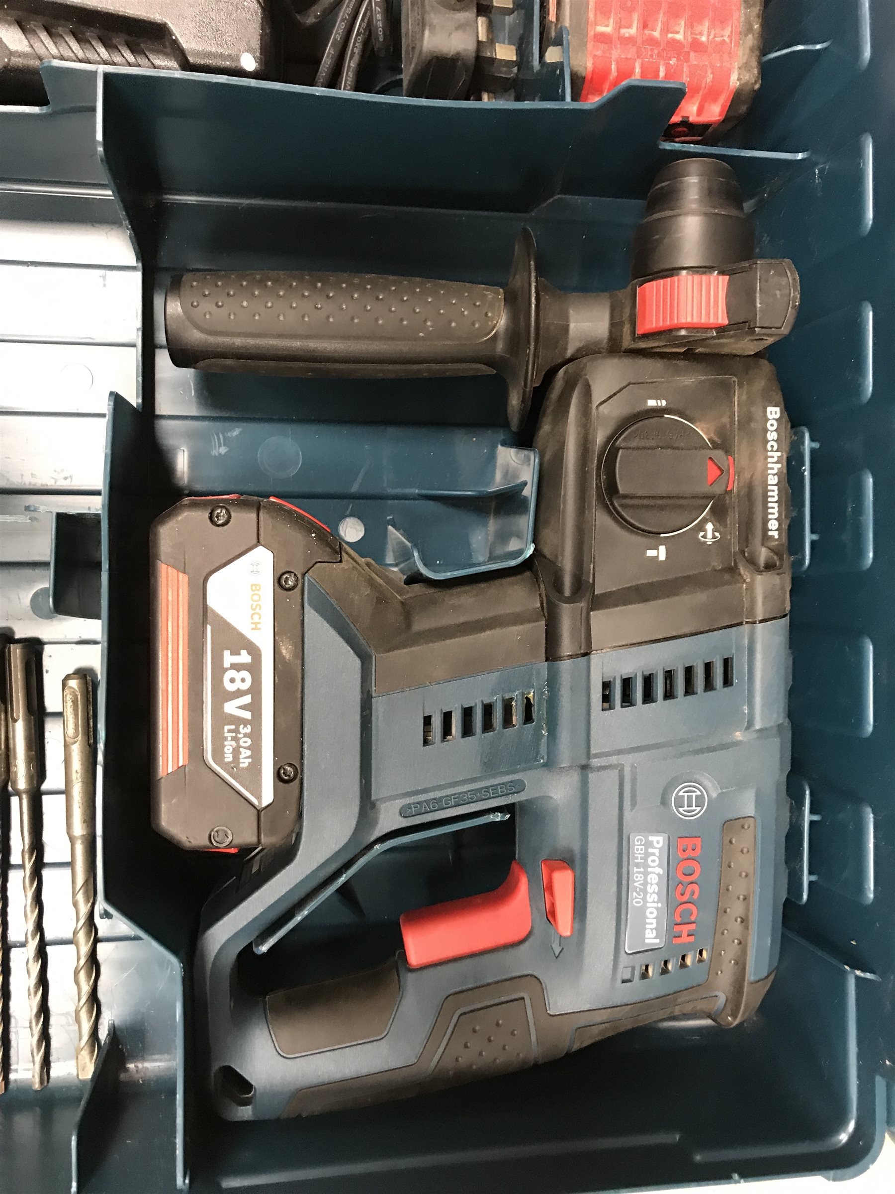 Bosch GBH 18V-20 cordless SDS Plus drill