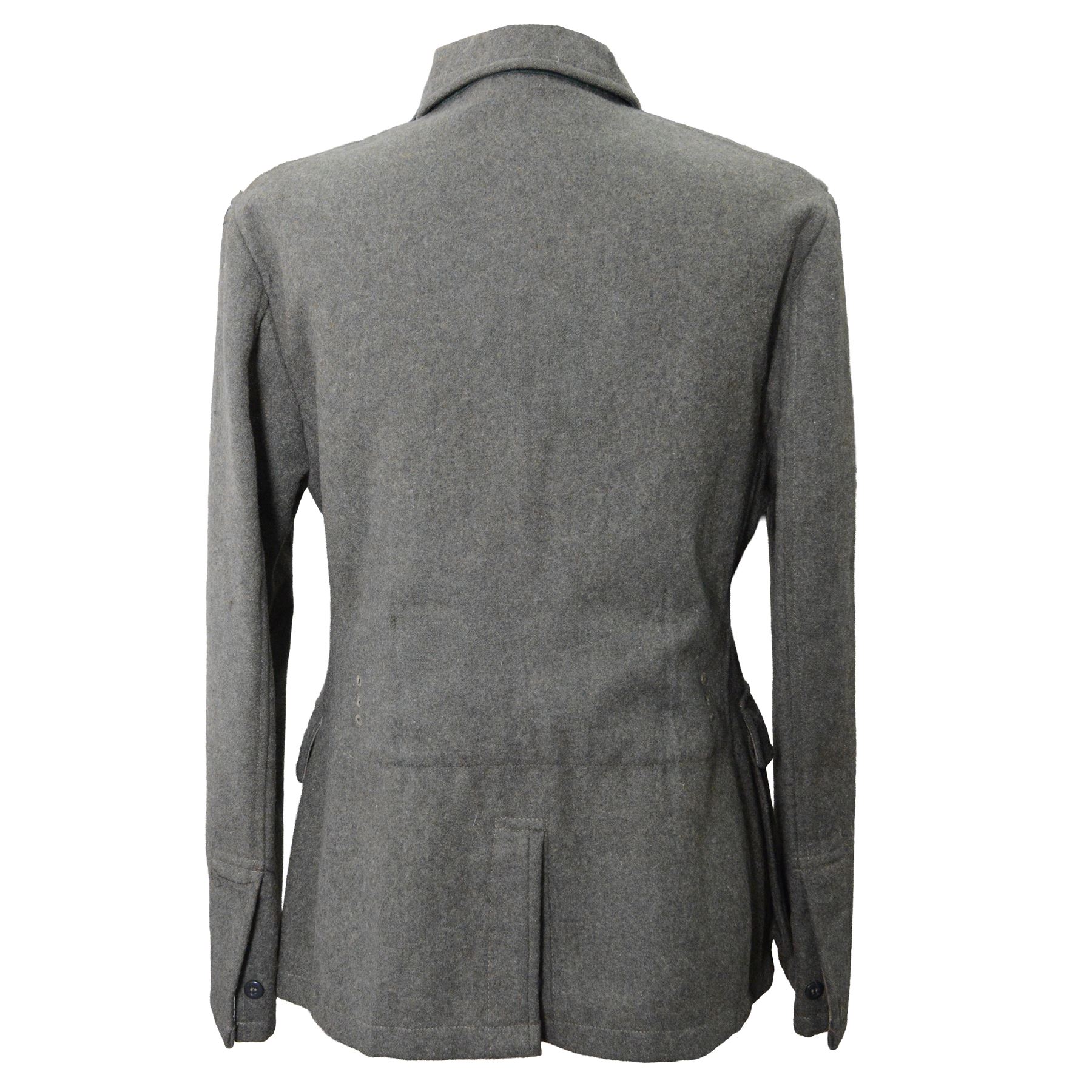 WWII German Third Reich field tunic, with Edelweiss insignia to the sleeve, eagle with swastika and collar tabs 