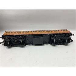 Ace Trains '0' gauge - EMU/MET four-car electric multiple unit with teak finish; boxed with instructions