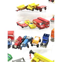 Various Makers - large quantity of unboxed and playworn die-cast models including Britains and other farm vehicles, Corgi, Lesney, Matchbox etc