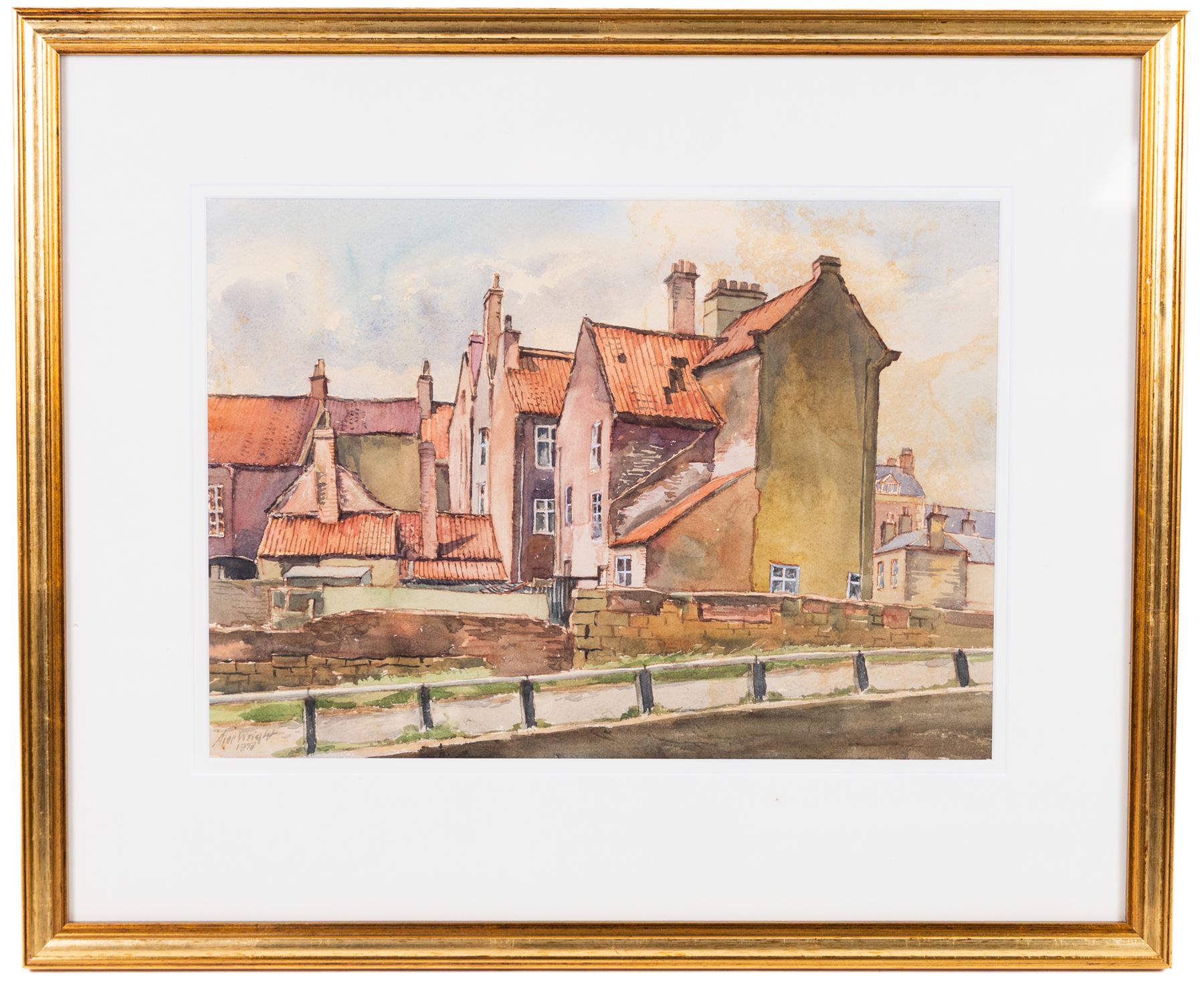 Alec Wright (British 1900-1981): Stokely Views and others, six watercolours variously signed and inscribed verso, approx 40cm x 30cm (6)