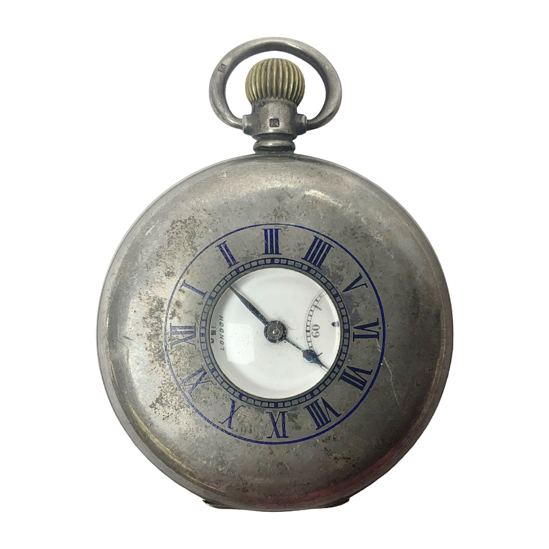 Jw benson half sales hunter pocket watch