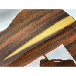 Spanish Gitano Manuel Rodriguez Maccaferri guitar, model no.EMC1; bears label; L98cm; in lightweight carrying case