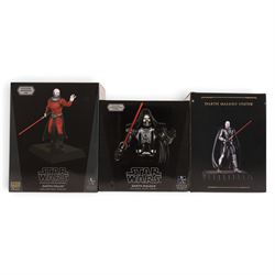 Three Gentle Giant Star Wars The Old Republic statues/busts, comprising a limited edition ...
