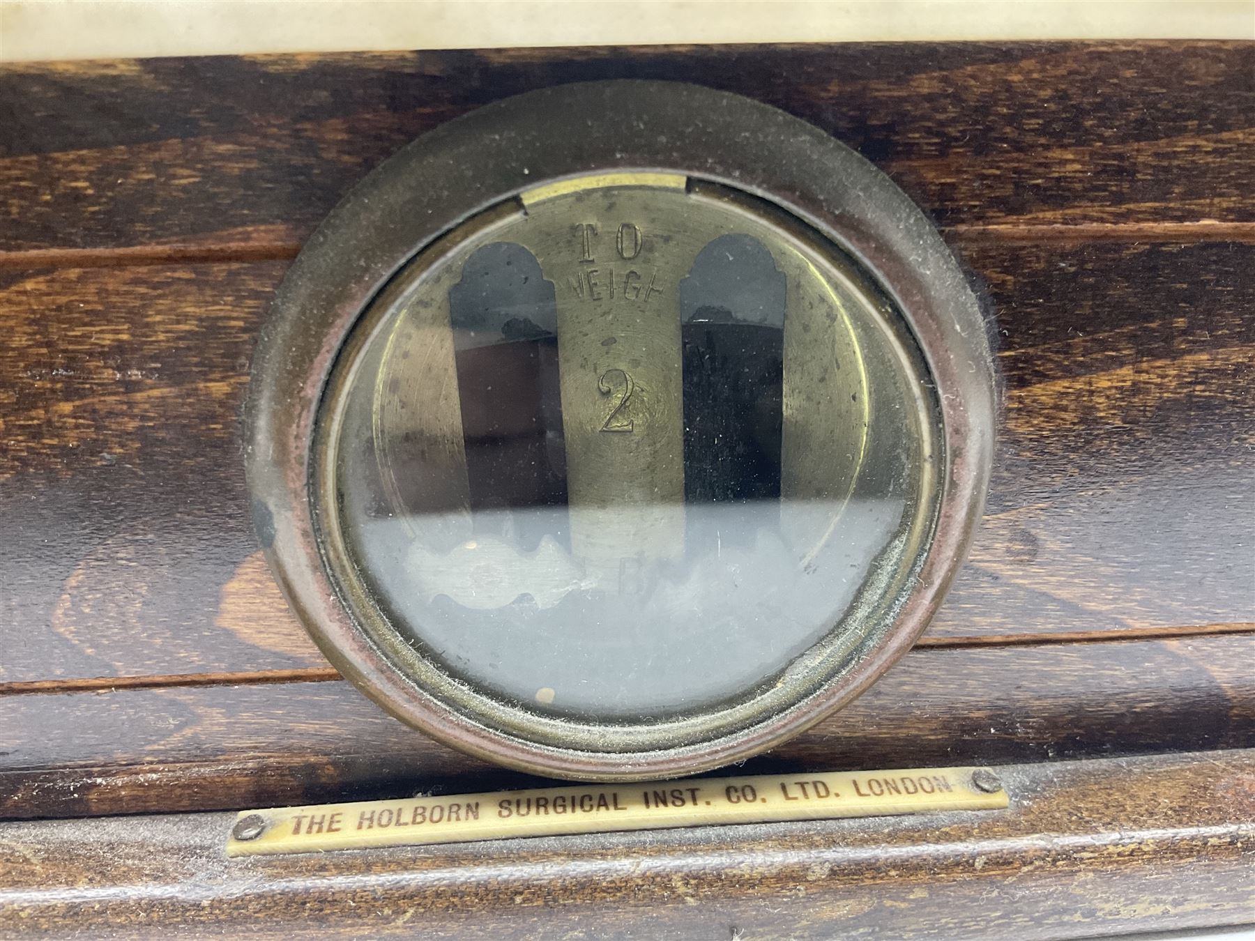 Set of Pharmaceutical scales, marked 'The Holborn Surgical Inst. co. Ltd London' together with two postal scales and to cased sets of dentist burs 