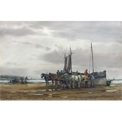 George Hamilton Constantine (British 1878-1967): 'St. Monans Fife', watercolour signed and titled 34cm x 53cm