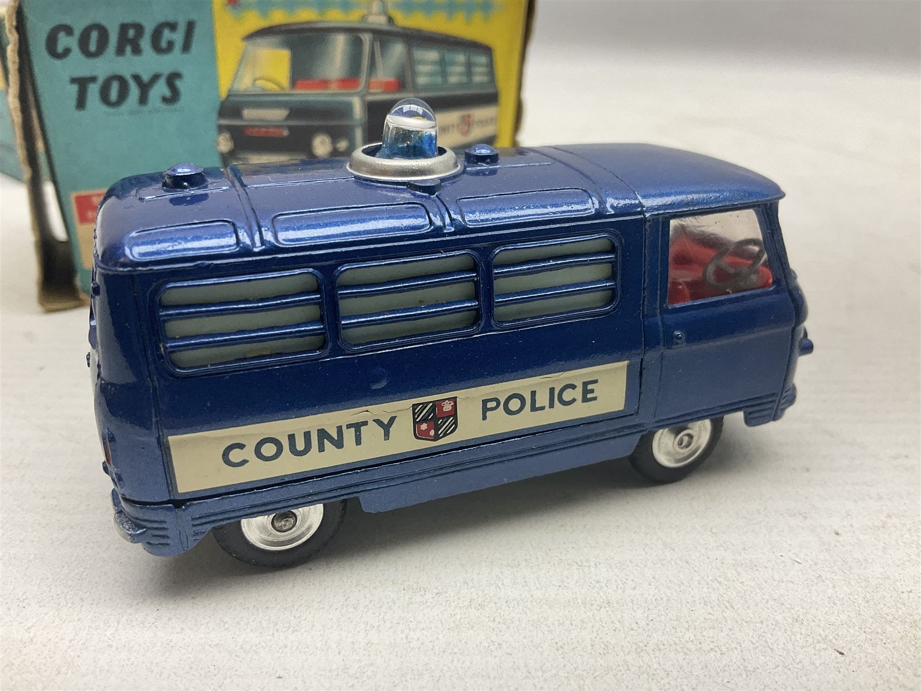 Corgi - Commer Police Van with flashing light No.464 and Chipperfield's Mobile Booking Office No.426; each in original box with paperwork (2)
