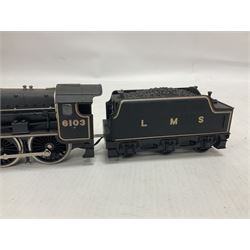 Airfix ‘00’ gauge - seven locomotives comprising Class 7P (Royal Scot) ‘Royal Scots Fusilier’ 4-6-0 no.6103 in LMS black with Mainline tender; two Class N2 0-6-2T no.69531 in BR black; Class 1282 2-4-0 no.20185 in LMS black; Class 61XX 2-6-2T no.6167 in BR black; Class 14XX 0-4-2T no.1466 in GWR green, all unboxed; Class 4F 0-6-0 no.4454 in LMS black, in original box (7)