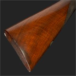 E Freeman, 12 bore double trigger sidelock, side by side shotgun, 71cm (28