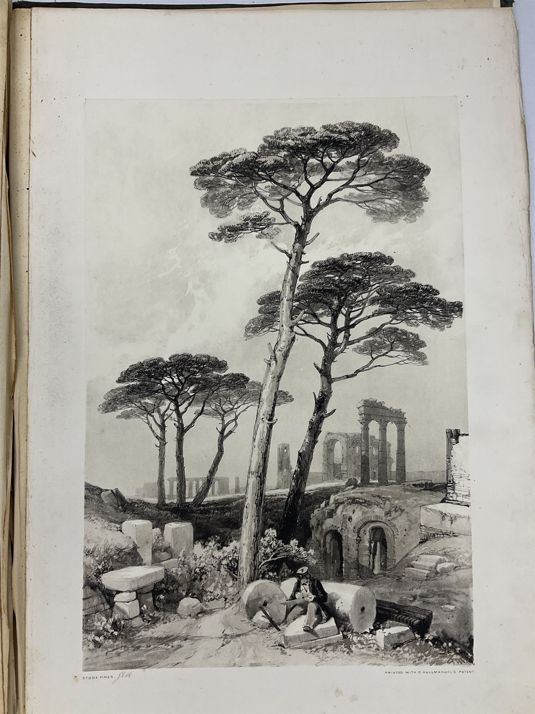 James Duffield Harding (British 1798 – 1863): 'The Park and The Forest' London, published by T McLean, with twenty four plates