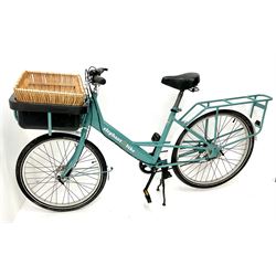 Elephant Ex Royal Mail Delivery bike, painted teal finish