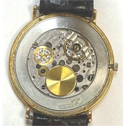 Piaget Altiplano ultra thin 18ct gold diamond set manual wind wristwatch, Ref. 2642, Cal. ...