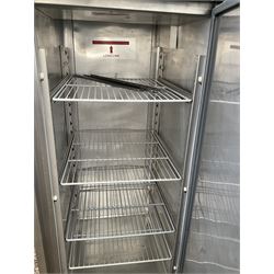 Williams - stainless steel commercial fridge, with shelves - THIS LOT IS TO BE COLLECTED BY APPOINTMENT FROM DUGGLEBY STORAGE, GREAT HILL, EASTFIELD, SCARBOROUGH, YO11 3TX