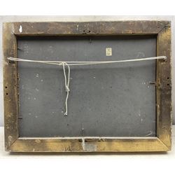 William Daniel Penny (British 1834-1924): Beached Ship near Flamborough Head, oil on board signed and dated 1904, 29cm x 40cm 