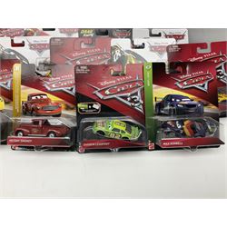 Disney Pixar 'Cars' - thirty-four Mattel carded die-cast models; all in unopened blister packs (34)