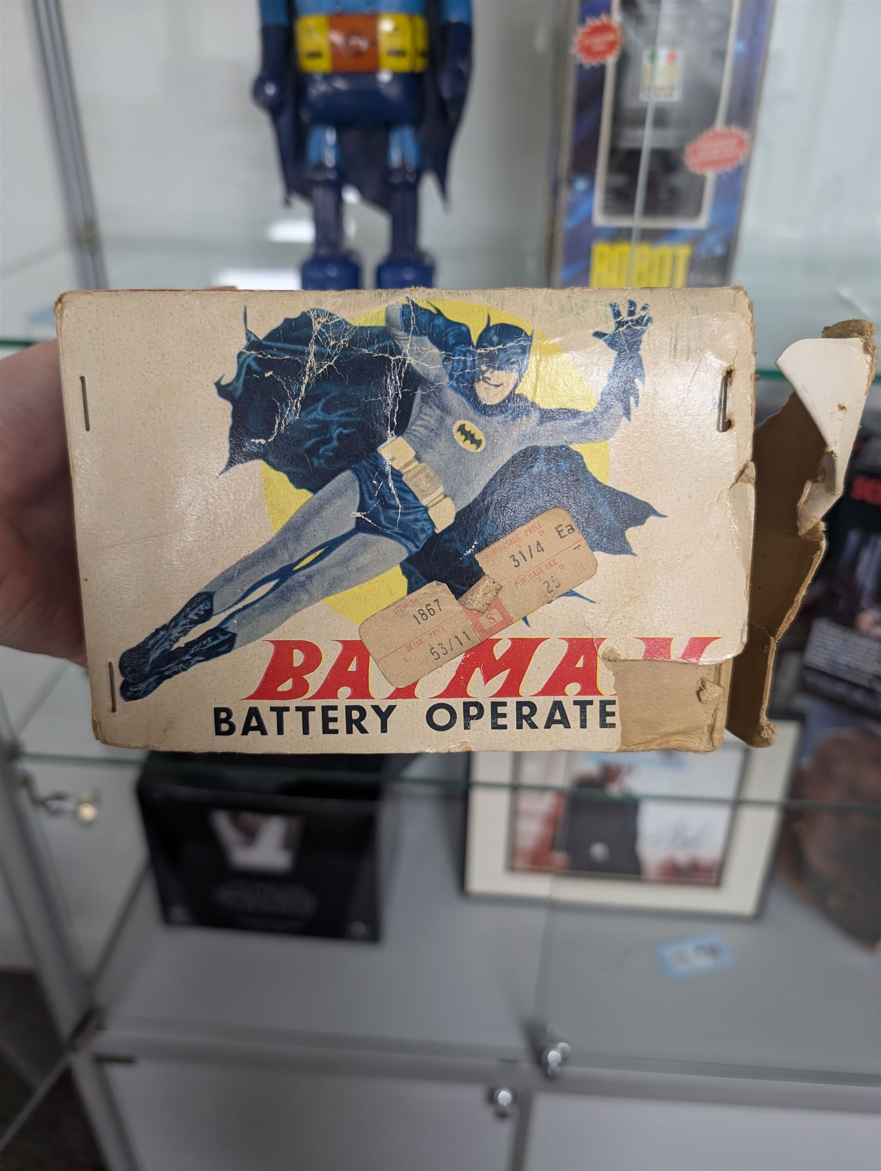  T.N Nomura Batman battery operated robot, boxed